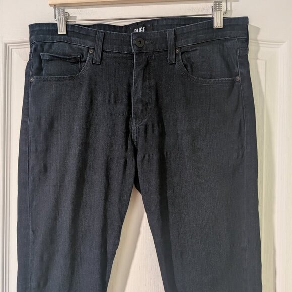 Paige | Croft Skinny Jean In Inkwell Dark Indigo - Picture 11 of 13